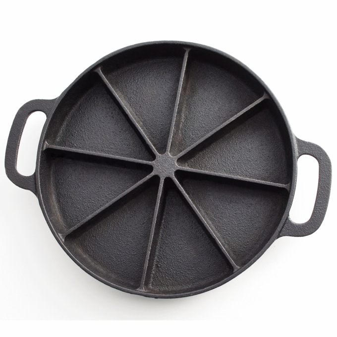 Pre-Seasoned Cast Iron Cornbread Pan, , large