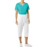 Knit Capri - Solid, White, large