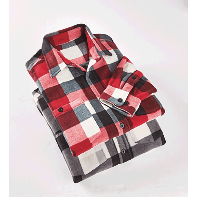 Men's Plaid Flannel Shirt, , large