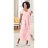 Printed Gown With Smocking, , large