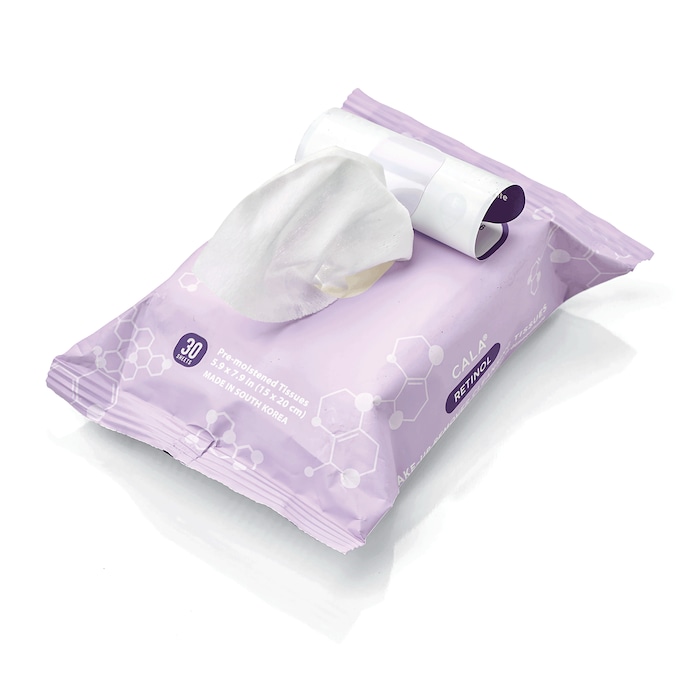 Retinol Make-Up Remover Cleansing Tissues, , large