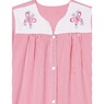 Duster With Embroidered Yoke, Boysenberry Stripe, large