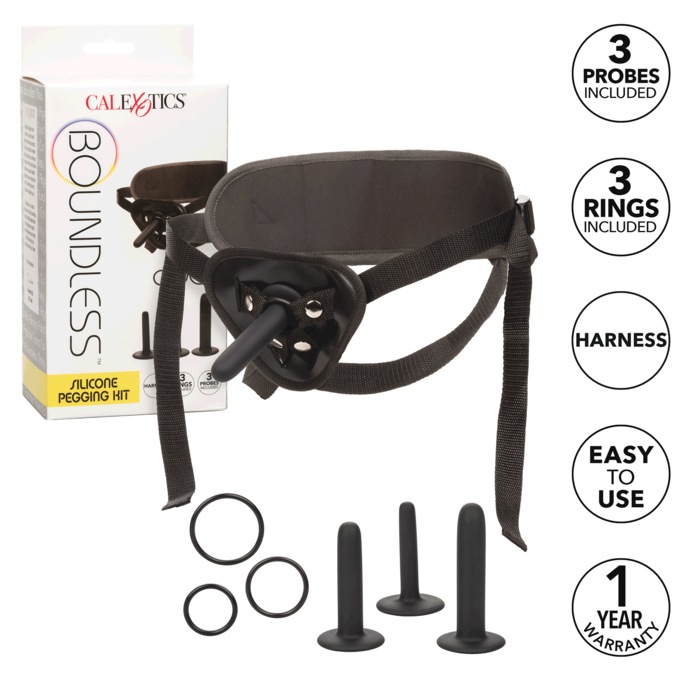 Boundless Silicone Pegging Kit By Calexotics, , large