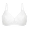 Bestform® Striped Wireless Cotton Bra, , large