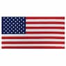 Plush Novelty Throw Blanket, American Flag, large