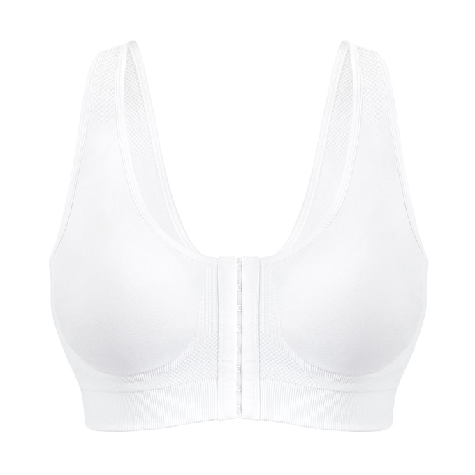 Fully Seamless Front-Close Bra, , large