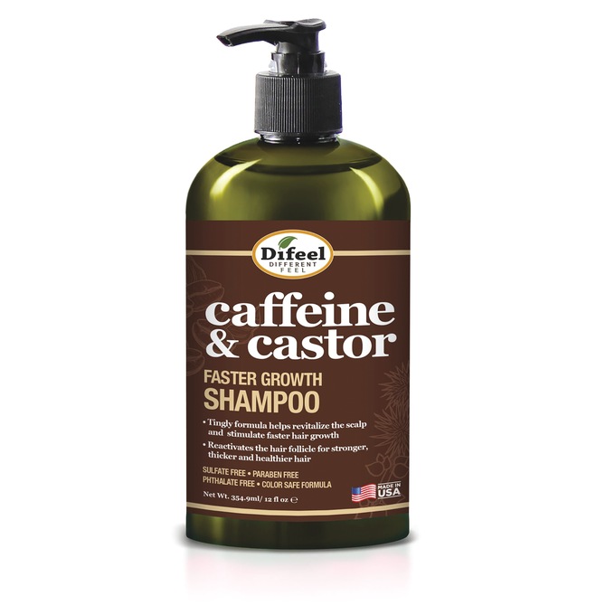 Caffeine & Castor Shampoo & Conditioner, , large
