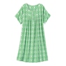 Short-Sleeve Knit Nightgown, , large