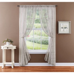 Lace Curtain Panel, , large