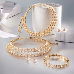 Crystal Row Jewelry Set, , large