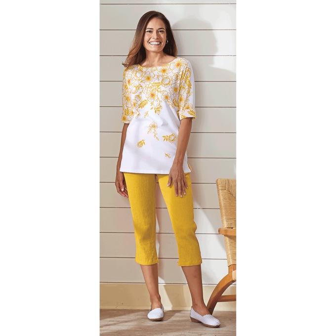 Roll Sleeve Top, , large