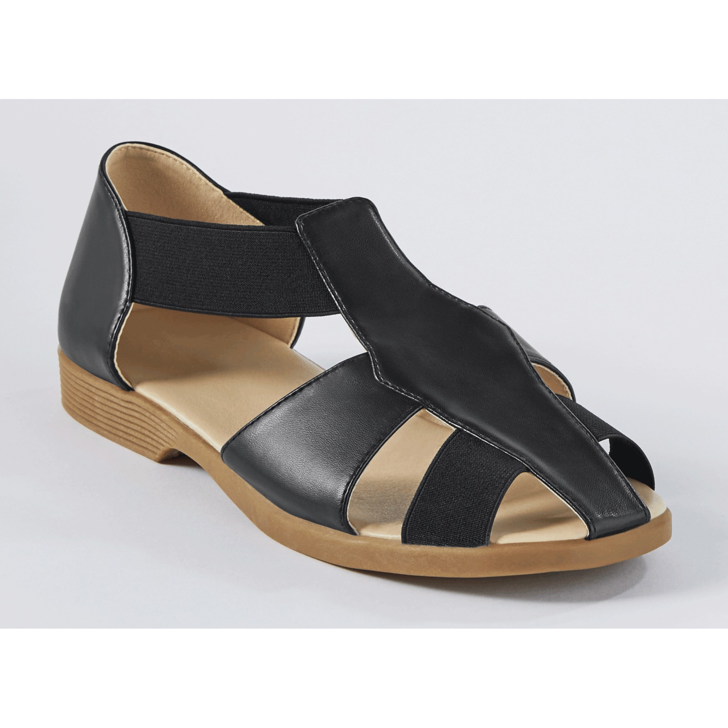Metallic Stretch Sandal Carol Wright