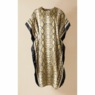Long Satin Caftan, , large