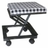Buffalo Plaid Footrest, , large