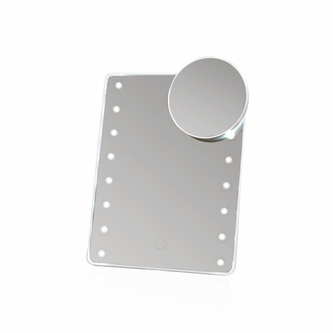 Swivel Light-Up Mirror, , large