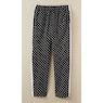 Contrast Stripe Pant, Black White Dot, large