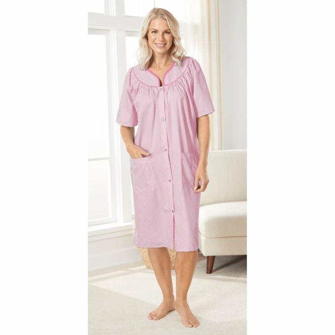 Seersucker Snap Lounger, , large