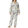 Cozee Corner Printed Flannel Pajamas, Ivory Tower, large