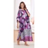 Long Satin Caftan, , large