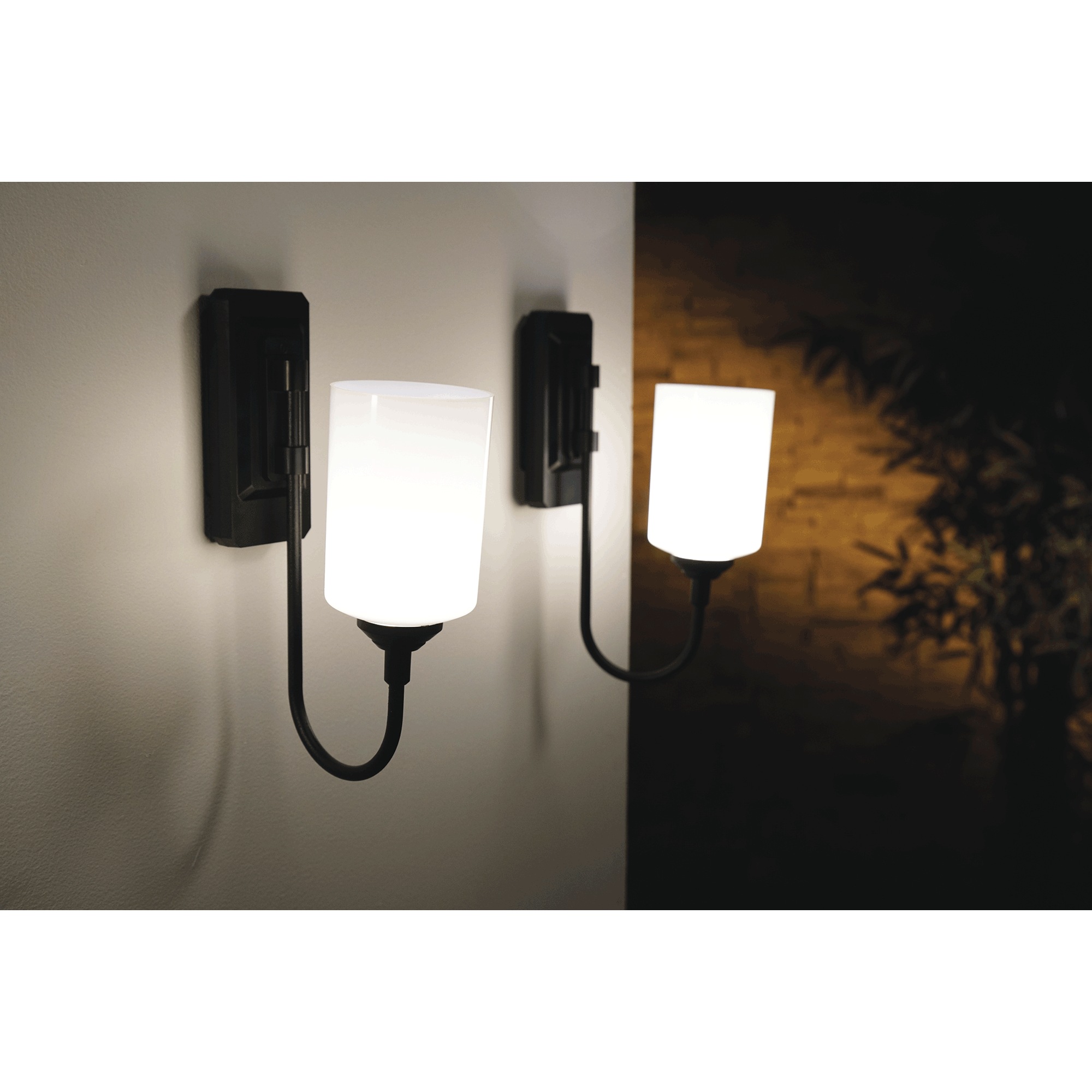 Smart Sconce, Black, large