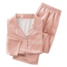 Satin Pajamas, Rose Gold, large