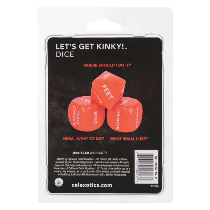 Let&rsquo;s Get Kinky Dice, , large