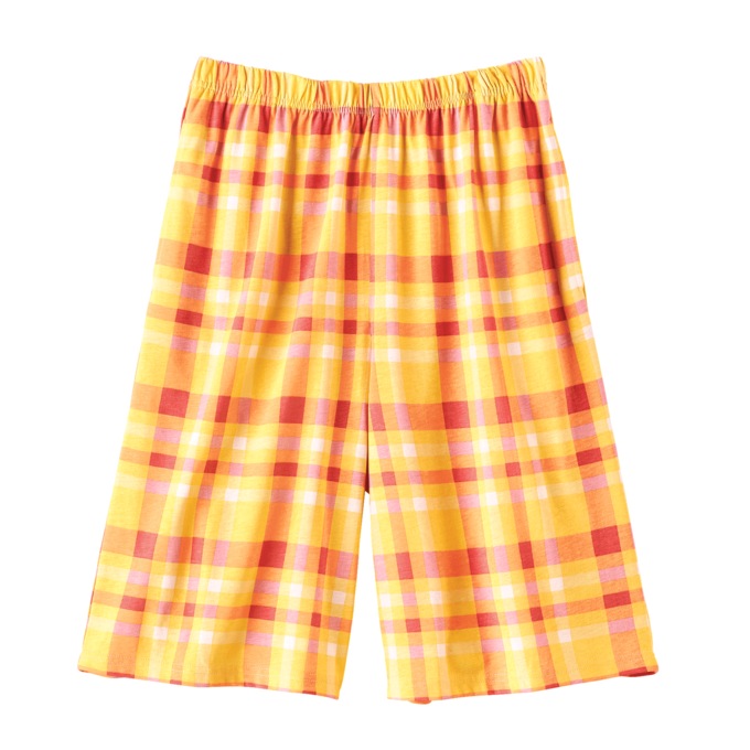 Plaid Shorty PJs, , large