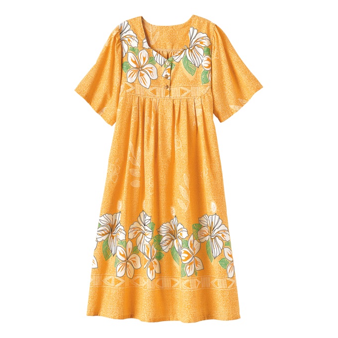 Border Print Patio Dress, Mango, large