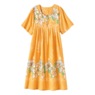 Border Print Patio Dress, Mango, large