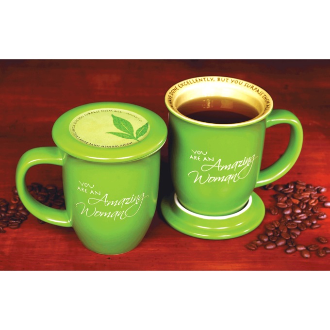Amazing Woman Mug & Coaster Set, , large