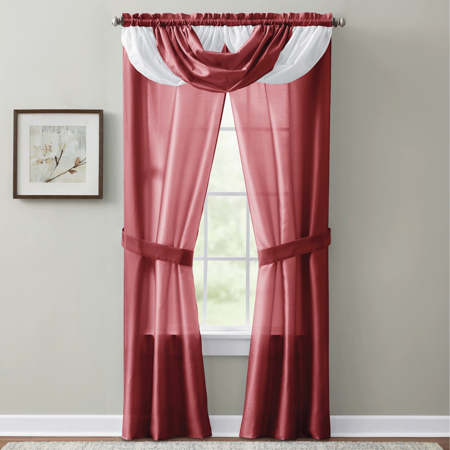 5Piece Joelene Drape Set Carol Wright