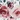 Personalized 3-Piece Weekender Travel Bag Set, Floral Roses, swatch