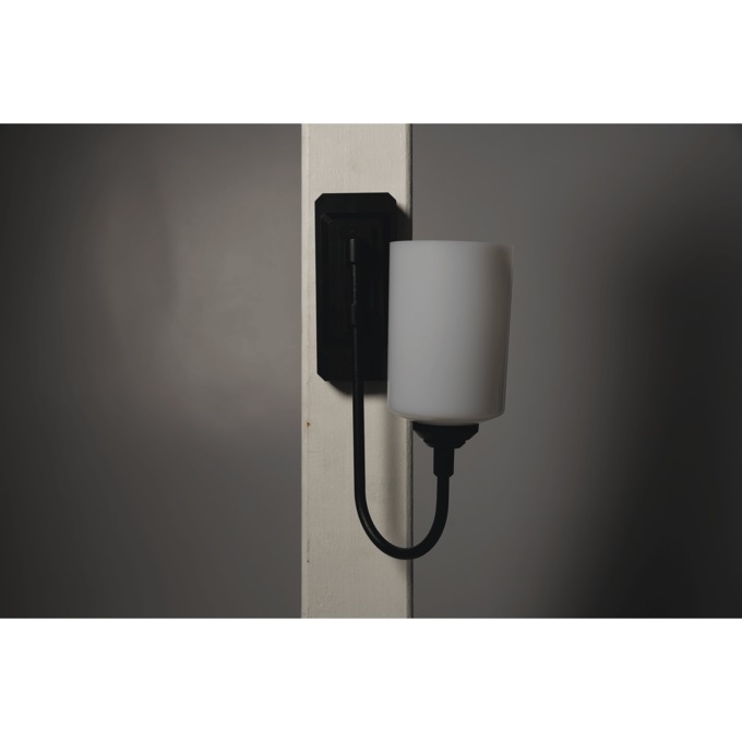 Smart Sconce, Black, large