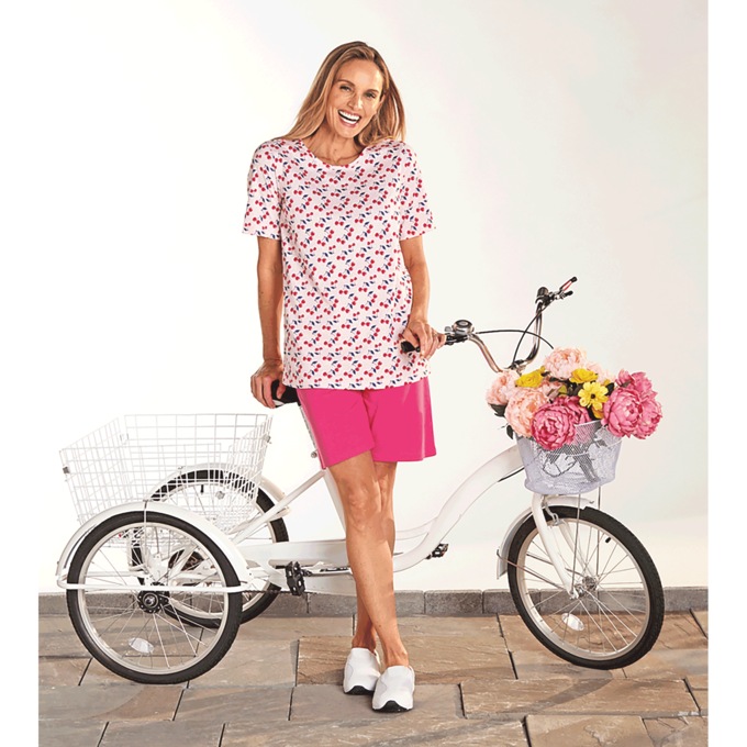 Ultimate Tee, Cherry Print, large