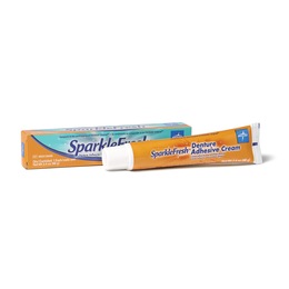 Sparkle Fresh Denture Adhesive Cream, , large