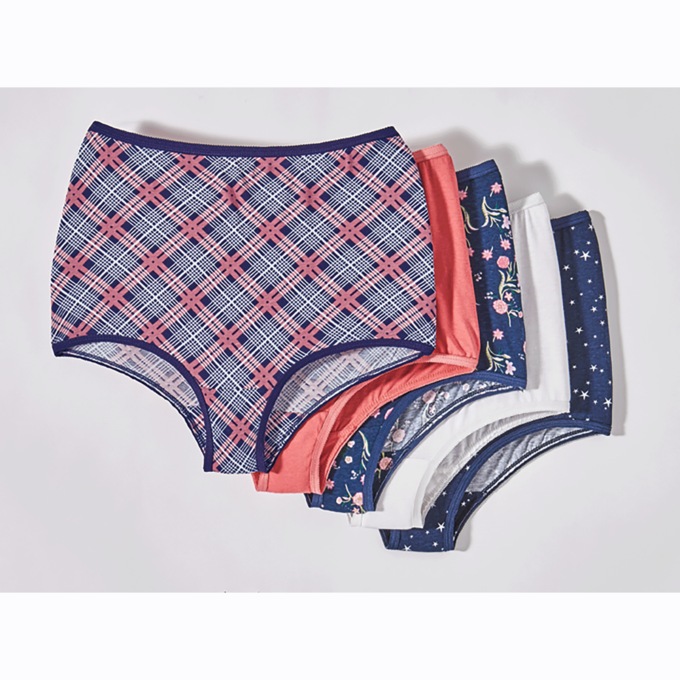 Cozee Corner® 10-Pack Cotton Panties, , large
