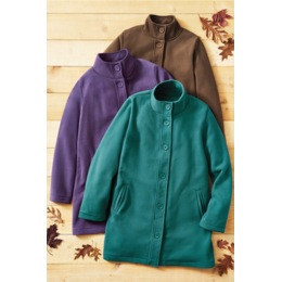 Fleece Swing Coat, , large