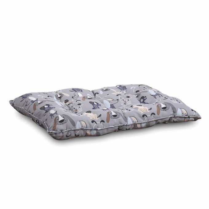  Cotton-Tufted Pet Bed , , large