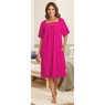 Embroidered Solid Waltz Lounger, , large