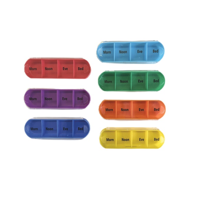 Weekly Vertical Pill Organizer, , large