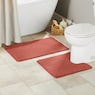 Color Connection 2-Piece Bath Mat Set, Spice, large