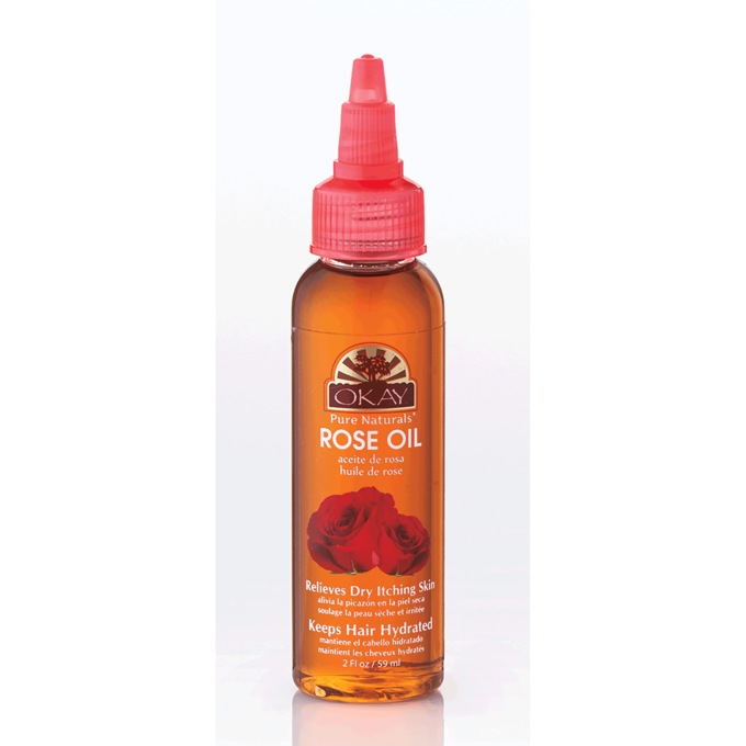 Okay Pure Naturals Rose Oil For Hair & Skin, , large