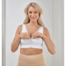 Seamless Lace Snap-Front Bra-2X, , large
