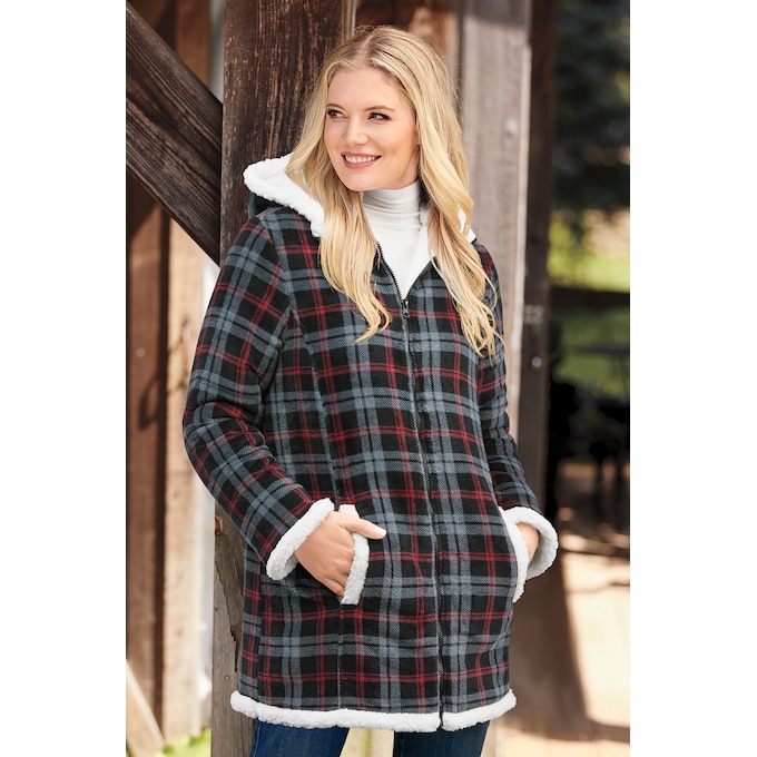 Sherpa Coat, , large