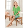 Plaid Knit Shorty PJs, , large
