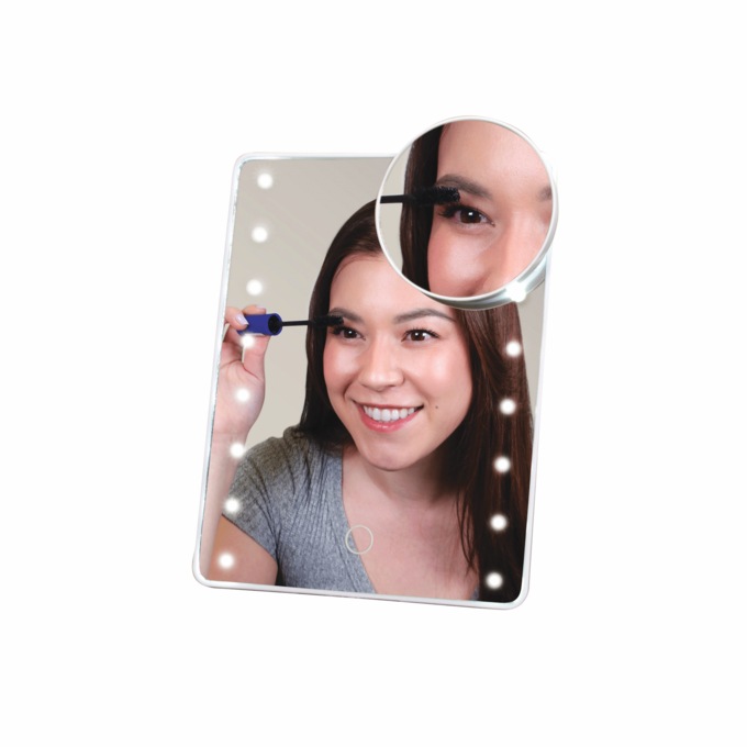 Swivel Light-Up Mirror, , large