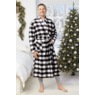 Men's Cotton Flannel Robe, , large