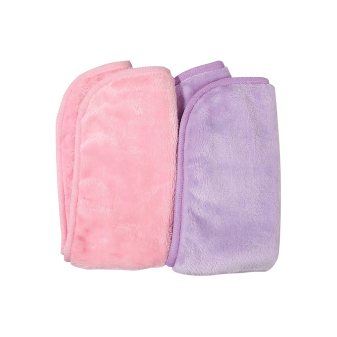 Set of 2 Microfiber Makeup Remover Cloths, , large