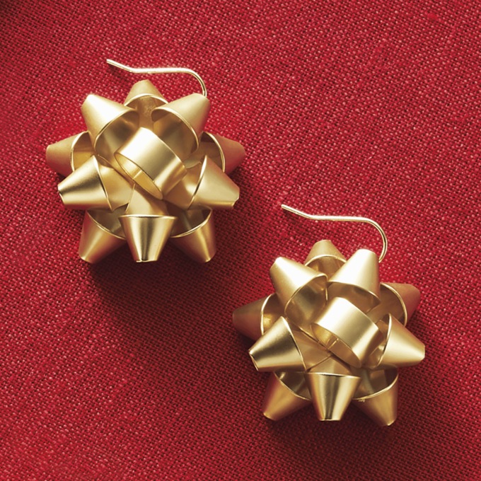 Bow Earrings, , large