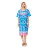 Border Print Patio Dress, , large